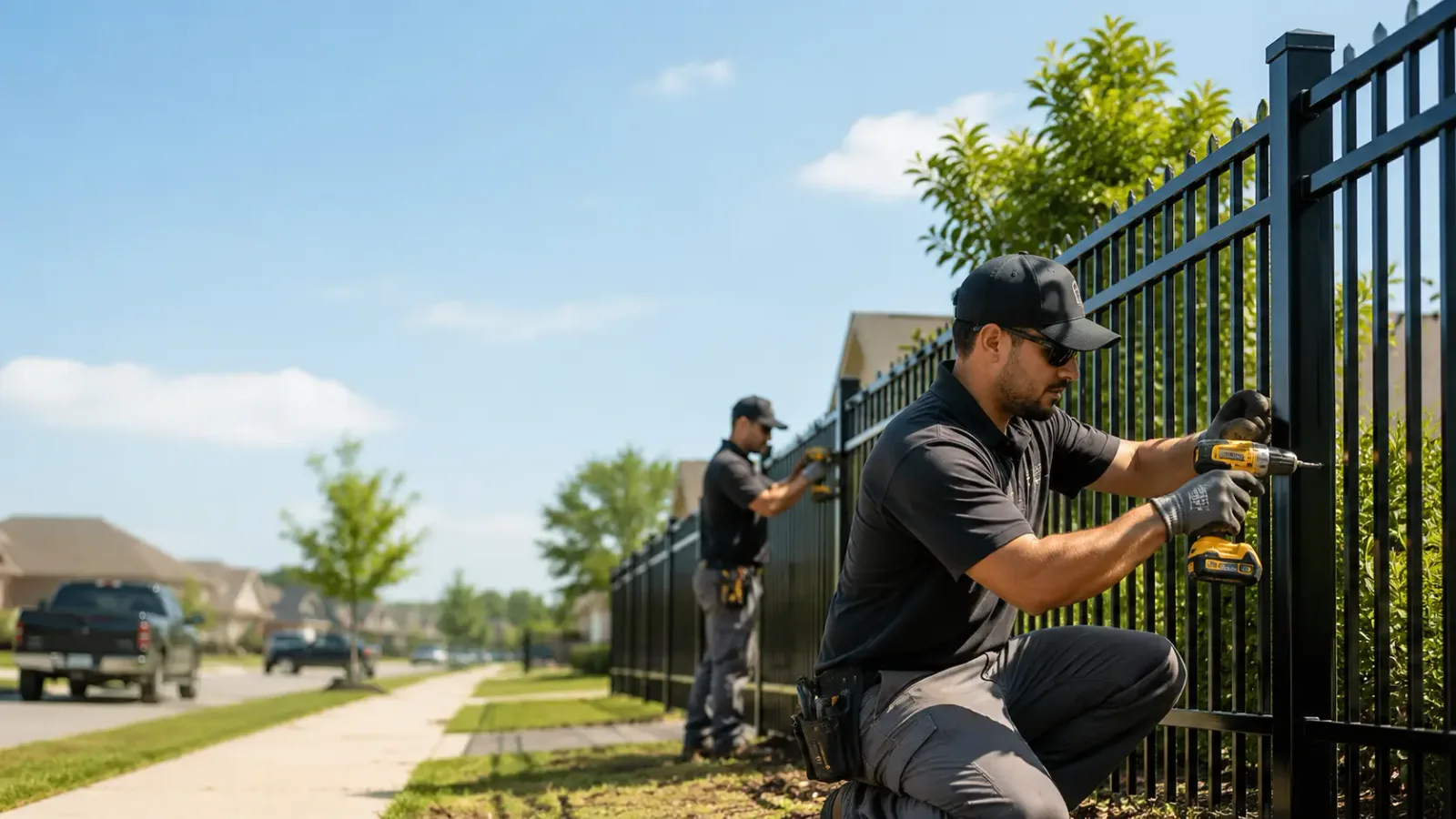 Metal Fence Installation in Donnelsville, OH